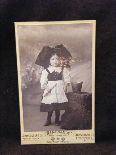 Photographie cdv enafnt - "photographie,