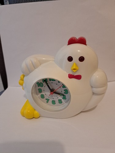 Réveil poule coq vintage - poule,
