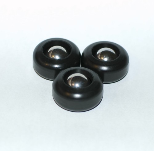 Rare marble roller pucks - marble, (3)