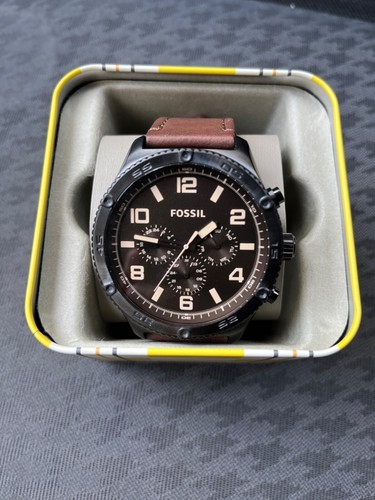 Montre fossil homme cuir - montre, homme,