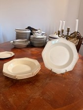 Lot Ancien Assiette Faïence