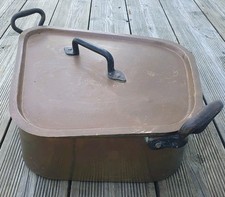 Ancienne TURBOTIERE CUIVRE ETAMEE