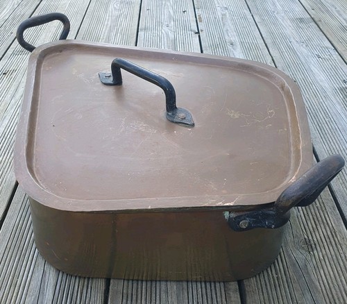 Ancienne turbotiere cuivre - ancienne,