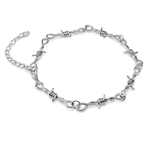 Bracelet fil fer barbelé - fil,