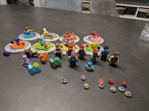 Lot figurines briques - lot,