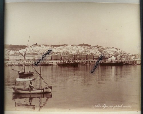 Grande photo albumine algerie - albumine,