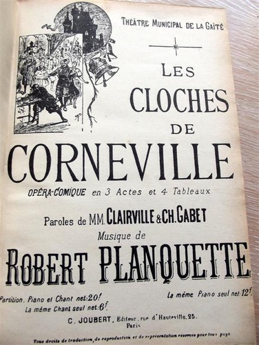 Cloches corneville planquette - cloches,