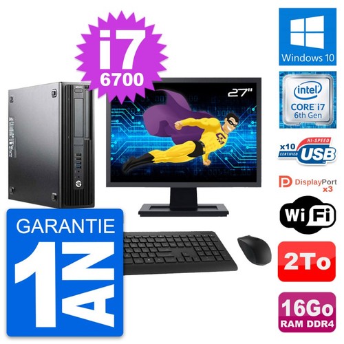 Z240 sff ecran intel - hp,
