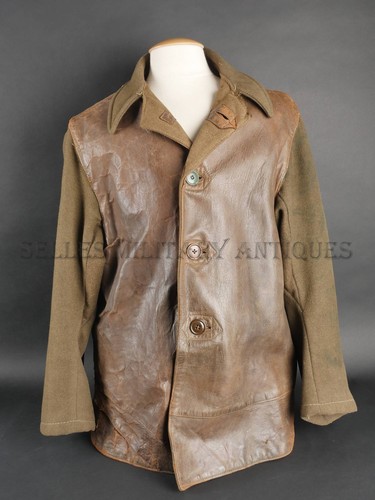 Veste leather jacket jerkin - veste,
