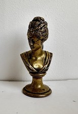 Ancien cachet sceau en bronze buste de femme antique Diane de Poitiers XIXème