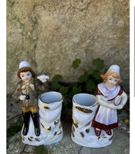 Paire de figurines en