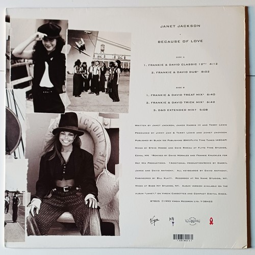 Janet jackson because of - "because,