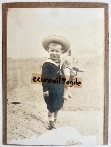 Cdv photo enfant piedallu - photo,