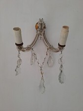 Lampe, Applique cristal