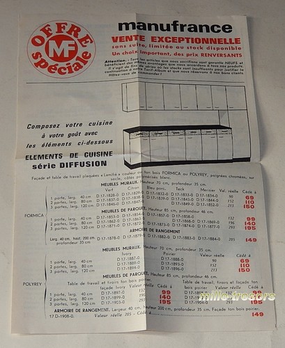 Dépliant manufrance - dépliant,