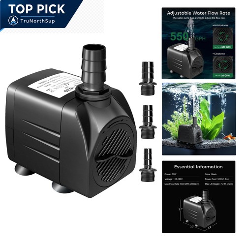 Submersible water pump 550 gph - submersible,
