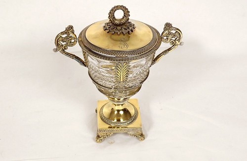 Sucrier restauration argent - sucrier,