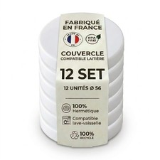 Lot de 12 Couvercles Pots de