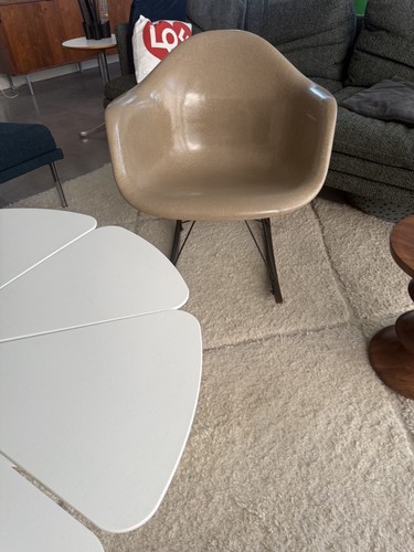 Fauteuil rar eames - rar, tan