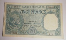 Rare billet francs - billet, 1917