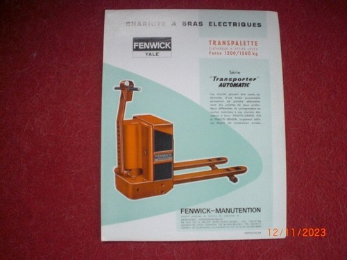 Ancien prospectus - ancien,