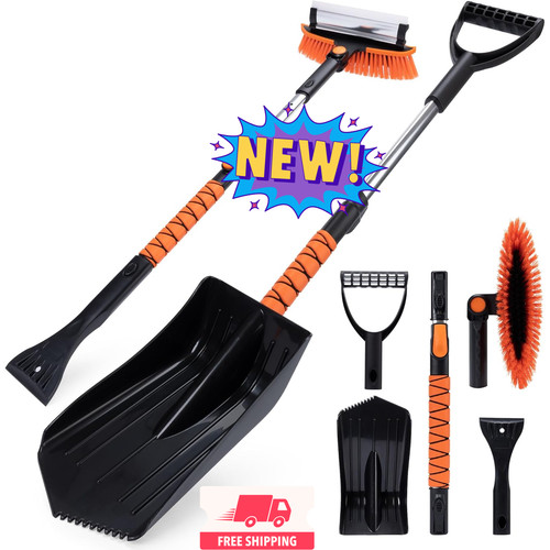 Cepillo para nieve rascador - para,