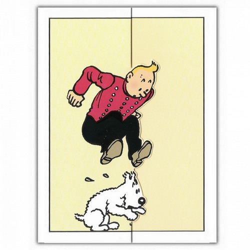 Moulinsart tintin double - double, 3d