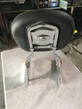 Harley Davidson sissy-bar + coussin moto (pièces d'origine Harley Davidson) 