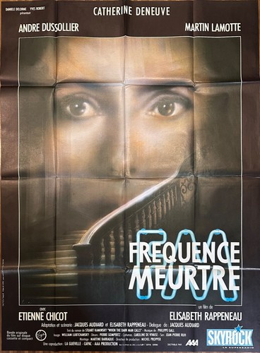 Affiche cinéma fréquence - affiche,