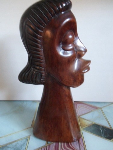 Sculpture tête femme - tête,