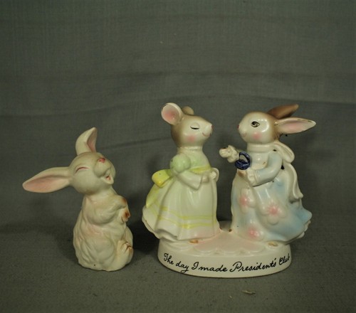 Vintage bunny rabbit mouse - bunny,