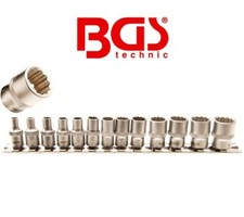 JEU 13 DOUILLES 12 PANS 1/4" -