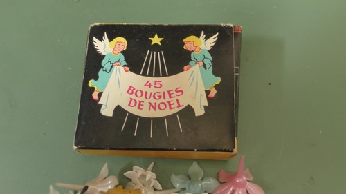 Boite ancienne bougie - ancienne, de