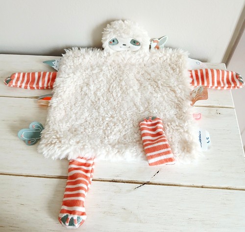 Noukie doudou peluche carré - doudou,