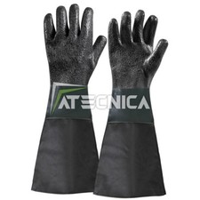 Paire de gants de sablage pour