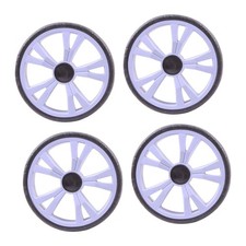 Lot de 4 roulettes de chariot