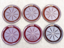 Lot de 6 anciennes coupelles ramasse monnaie de bar bistrot estaminet  bakélite