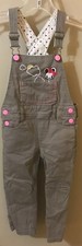 Girls H&M Stretch Overalls With Side Snaps And Embellishment Size 1.5-2