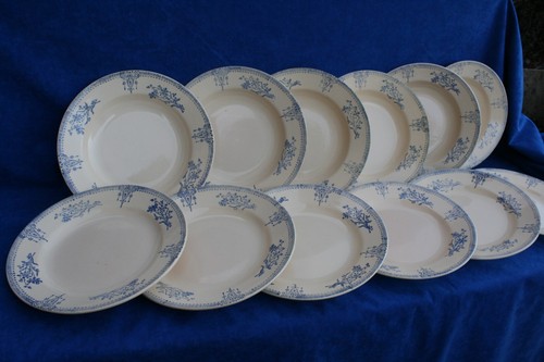 Assiettes plates - 6,