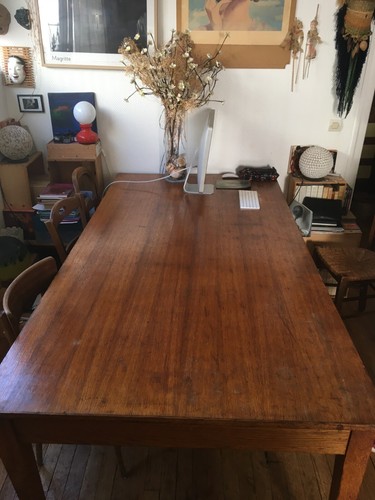 Grande table chêne - , massif