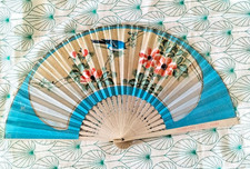 Ancien Eventail Publicitaire. CHAMPAGNE IRROY REIMS.