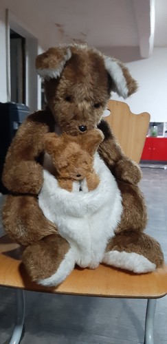 Peluche vintage kangourou - vintage,