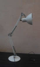 Lampe  bureau  architecte articulée - métal - Taille 120 mm pied fonte