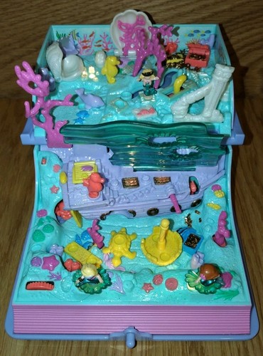 Livre polly pocket monde sous - polly,