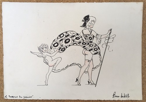Dessin original art déco - original,