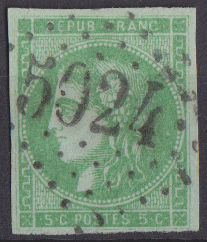 Timbre france ceres bordeaux - timbre,