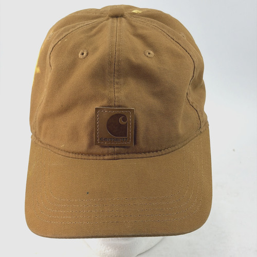Carhartt brown canvas hat cap - brown,