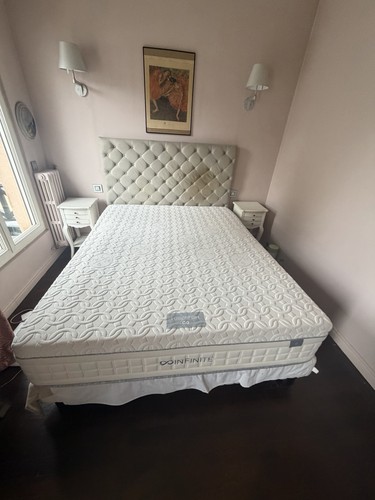 Literie matelas sommier - matelas, tête