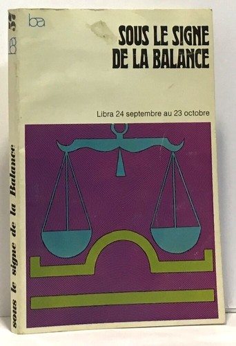 Sous signe balance - de,