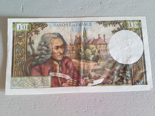 Billet francs voltaire - billet, 10